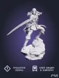 Охотница из игры Monster Hunter под покрас 30 см