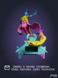Кирико из игры Овервотч под покрас 22,8 см