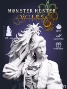 Джемма Gemma из игры Охотник на монстров: Дикие земли Monster Hunter Wilds под покрас 25 см