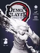 Ренгоку Rengoku из аниме Клинок, рассекающий демонов Demon Slayer под покрас 30 см Ренгоку Rengoku из аниме Клинок, рассекающий демонов Demon Slayer под покрас 30 см
