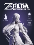 Принцесса Зельда из игры The Legend of Zelda: Breath of the Wild под покрас 18.5 см