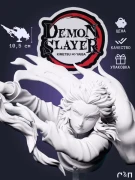 бюст Ренгоку Rengoku из аниме Клинок, рассекающий демонов Demon Slayer под покрас 10,5 см бюст Ренгоку Rengoku из аниме Клинок, рассекающий демонов Demon Slayer под покрас 10,5 см