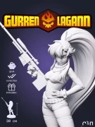 Йоко Литтнер Yoko Littner из аниме Гуррен Лаганн под покрас 30 см Йоко Литтнер Yoko Littner из аниме Гуррен Лаганн под покрас 30 см