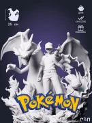 Ред, дракон и Пикачу из аниме Покемон Pokemon под покрас 25 см Ред, дракон и Пикачу из аниме Покемон Pokemon под покрас 25 см