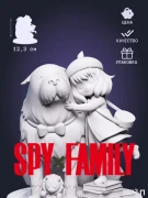 Аня и собака Бонд из аниме Шпионская семья Spy x Family под покрас 12.3 см