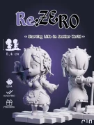 Рем и Рам Rem & Ram из аниме Re:Zero. Жизнь с нуля в альтернативном мире под покрас 5.4 см Рем и Рам Rem & Ram из аниме Re:Zero. Жизнь с нуля в альтернативном мире под покрас 5.4 см