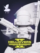 чибик Хеллдайвер из игры Helldivers 2 под покрас 8 см чибик Хеллдайвер из игры Helldivers 2 под покрас 8 см