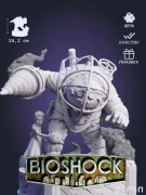 Вышибала Big Daddy Bouncer из игры BioShock под покрас 24.2 см Вышибала Big Daddy Bouncer из игры BioShock под покрас 24.2 см