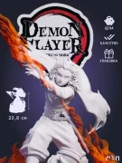 Ренгоку Rengoku из аниме Клинок, рассекающий демонов Demon Slayer под покрас 23,8 см