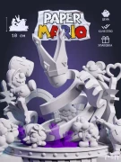 чибик Пейпер Марио Paper Mario под покрас 10 см из цветной смолы чибик Пейпер Марио Paper Mario под покрас 10 см из цветной смолы