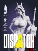 Малевола Malevola из игры Диспетч Dispatch под покрас 34 см из цветной смолы Малевола Malevola из игры Диспетч Dispatch под покрас 34 см из цветной смолы
